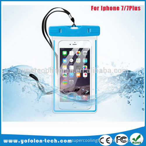 PVC waterproof mobile phone bag good with OEM logo and different cell phone size